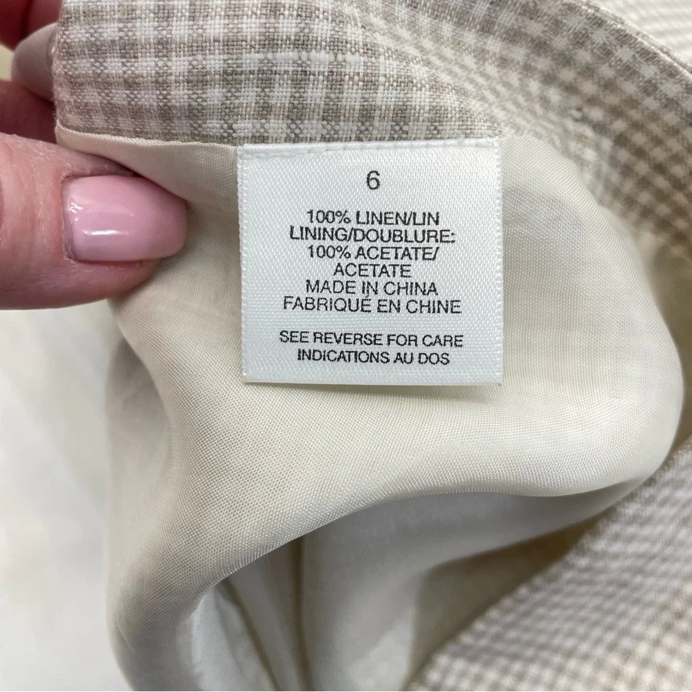 Talbots linen maxi